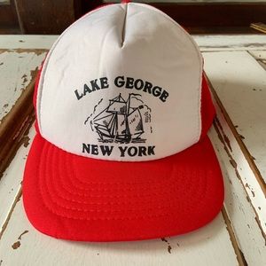 Vintage 1990’s Lake George Trucker Hat